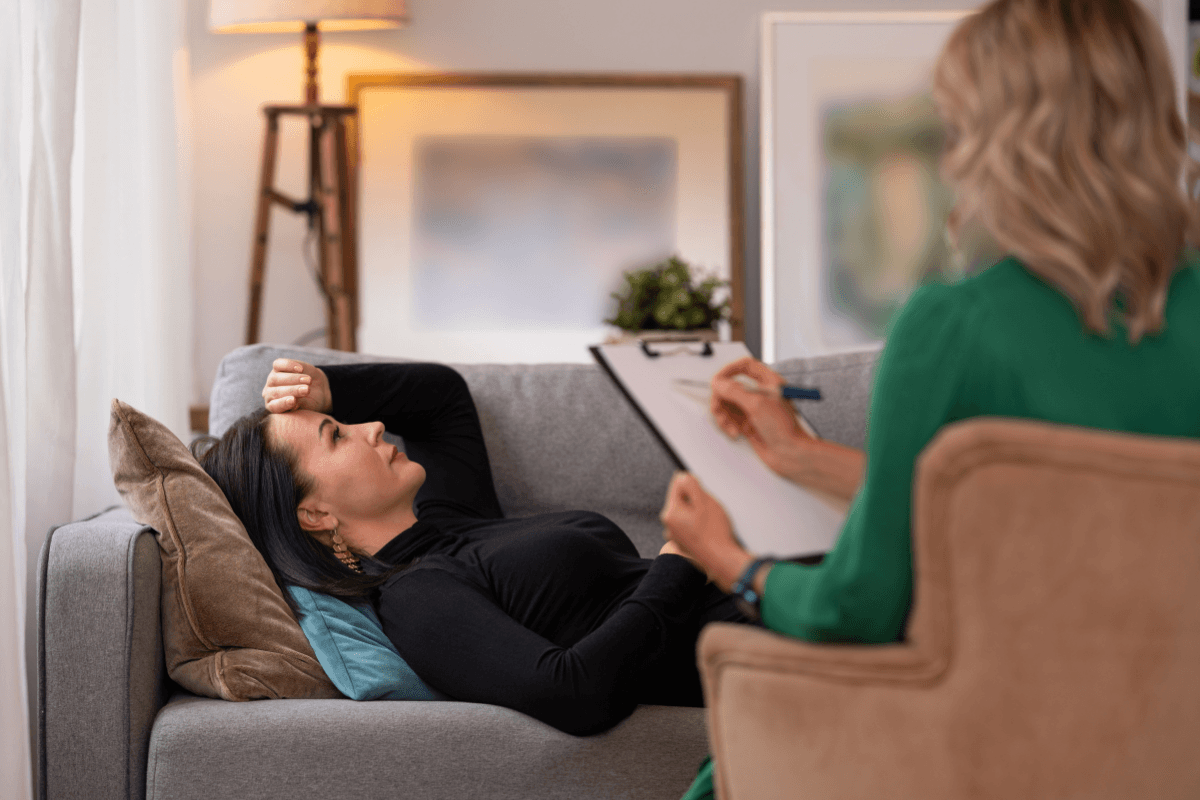 Person living with depression